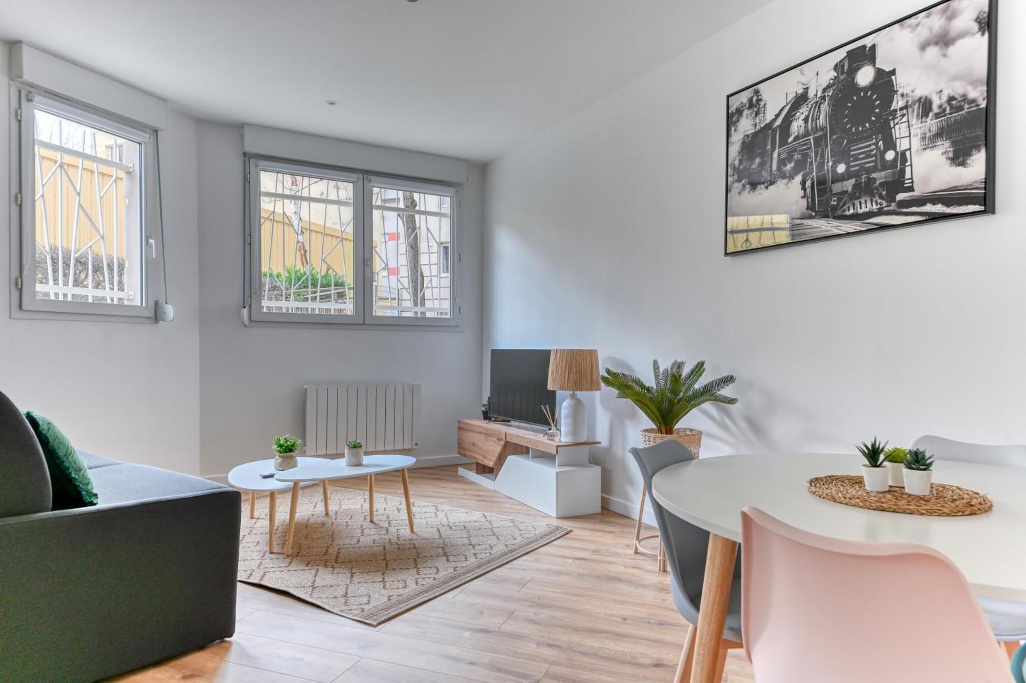 L'Escale Balzac Lägenhet Villeurbanne Exteriör bild